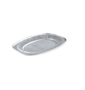 Presentatieschotel rechthoekig grijs aluminium xx2.3 (10 eenheden)