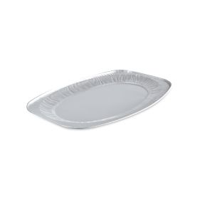 Presentatieschotel rechthoekig grijs aluminium xx2.2 (10 eenheden)