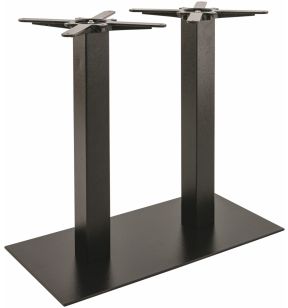Pied de table noir 75x40x73 cm Prato Flexmob