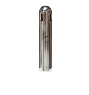 Cendrier mural inox 18/0 Ø 10,2 cm 50 cm Probbax