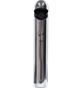 Cendrier avec toit inox 18/10 Ø 7,6 cm 46 cm Probbax