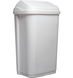 Bak met kantelend deksel wit 25 L 25.5 x 53.5 Probbax