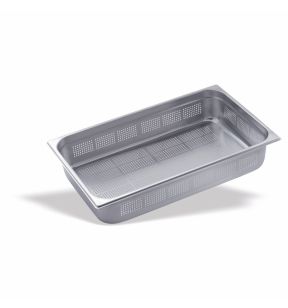 Bac perforé GN 1/1 inox 18/10 P15 cm Pujadas