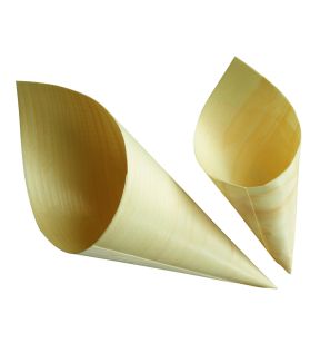 Cône bois Ø 6 cm 17 cm x 12 cm