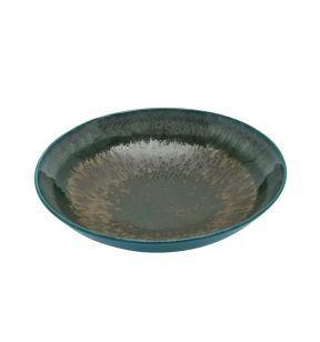 Saladeschotel rond groen geglazuurd aardewerk Ø 21 5.5 Palazzo Medard De Noblat