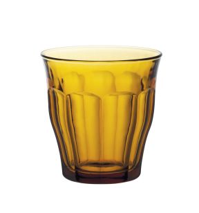 Lage vorm tumbler geel glass gehard 25 cl Picardie Duralex