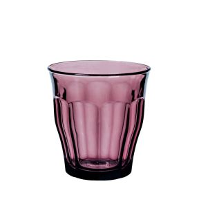 Gobelet forme basse prune verre trempé 25 cl Picardie Duralex