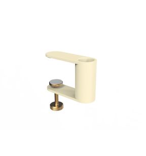 Bevestiging van de nomadische vloerlamp met led op een parasol of tafel ivoorkleurig xx12 Paranocta