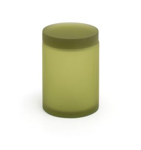 Pot met deksel rond groen hars Nassau Foh