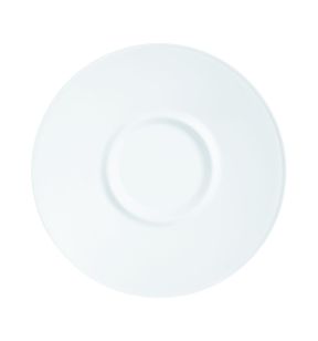 Sous tasse rond blanc verre opal Ø 15,4 cm Intensity Baril Arcoroc