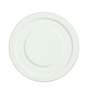 Couvercle rond blanc polyéthylène Ø 9 cm Compatible Arcoroc