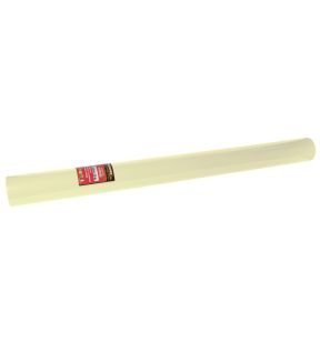 Rouleau de nappe ivoire plastique 20 m x 120 cm