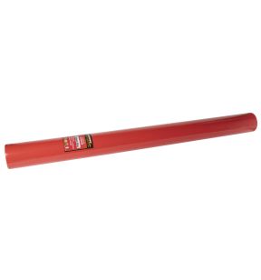 Rouleau de nappe rouge plastique 20 m x 120 cm