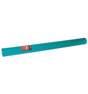 Rouleau de nappe turquoise plastique 20 m x 120 cm