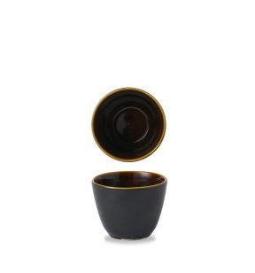 Pot conique noir porcelaine vitrifiée Ø 10,2 cm Nourish Churchill