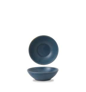 Coupelle / bol conique oslo blue porcelaine vitrifiée Ø 13 cm Nourish Churchill