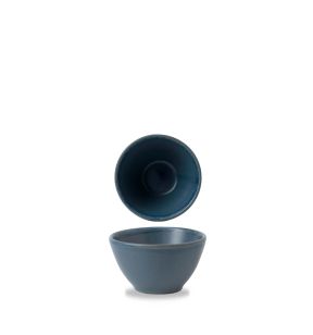 Pot conique oslo blue porcelaine vitrifiée Ø 8,5 cm Nourish Churchill
