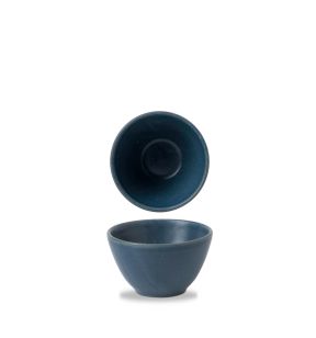 Pot conique oslo blue porcelaine vitrifiée Ø 10,2 cm Nourish Churchill