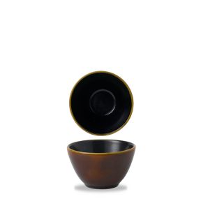 Pot conique Siena Brown porcelaine vitrifiée Ø 10,2 cm Nourish Churchill