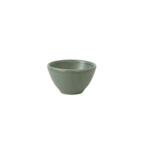 Pot conique Andorra Green porcelaine vitrifiée Ø 7 cm Nourish Churchill