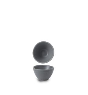 Pot conique seattle grey porcelaine vitrifiée Ø 7 cm Nourish Churchill