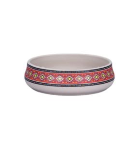 Bol rond baantna argila Décor Utsav porcelaine Ø 12,5 cm Earth Rak