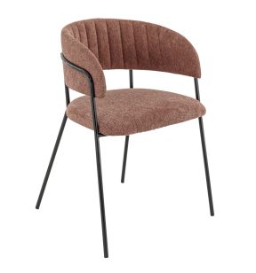 Fauteuil d'intérieur terracotta 76x57x50 cm Rene Flexmob
