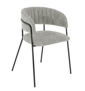 Fauteuil d'intérieur gris 76x57x50 cm Rene Flexmob