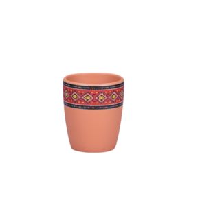 Tasse à espresso rond baantna tero Décor Utsav porcelaine 9 cl Ø 5,8 cm Earth Rak
