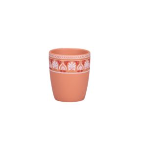 Tasse à espresso rond baantna tero Décor Rangeen porcelaine 9 cl Ø 5,8 cm Earth Rak
