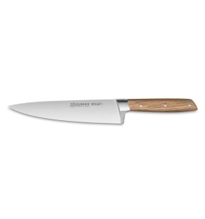 Couteau chef 20 cm inox bois unie Signature Chene Vert 32 Dumas