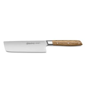 Couteau nakiri 17 cm inox bois unie Signature Chene Vert 32 Dumas