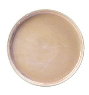 Assiette coupe plate rond rose porcelaine vitrifiée Ø 21 cm Rosy Astera