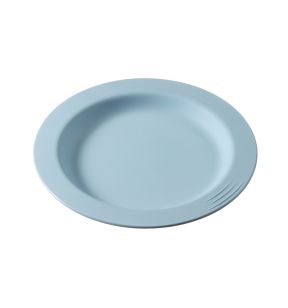 Plaat rond bleu ocean plantaardig Ø 23 Liliroc Saint Romain