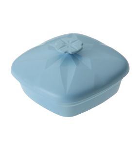 Couvercle pour ravier 25 cl bleu ocean fibre végétale Liliroc Saint Romain