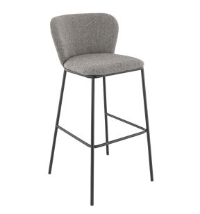 Tabouret de bar d'intérieur gris 104x53x56 cm Sandra Flexmob