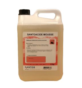 Détergent acide moussant 6 KG Santoacide Mousse Santor
