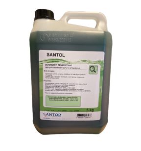 Détergent désinfectant 5 KG Santol Santor