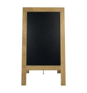 Chevalet de trottoir 135x83x74 cm Nature Securit