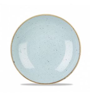 Assiette coupe creuse rond duck egg porcelaine Ø 24,8 cm Stonecast Churchill