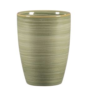 Mok smaragd porselein 36 cl Ø 8.5 Rakstone Spot Rak