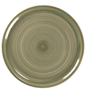 Assiette à pizza rond Emerald porcelaine Ø 32,8 cm Rakstone Spot Rak