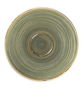 Sous tasse à café rond Emerald porcelaine Ø 15 cm Rakstone Spot Rak