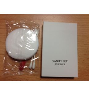Vanity kit rechthoekig katoen White And Black (500 eenheden)