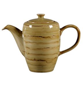 Cafetière avec couvercle Garnet porcelaine 35 cl Ø 8,8 cm Rakstone Spot Rak