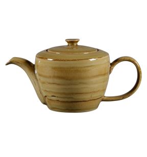 Theepot met deksel Garnet porselein 40 cl Ø 11.2 Rakstone Spot Rak
