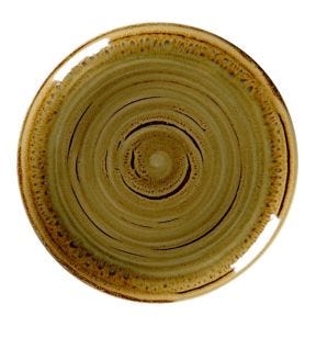 Assiette coupe plate rond Garnet porcelaine Ø 17,9 cm Rakstone Spot Rak