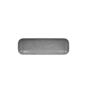 Ravier rectangulaire gris porcelaine vitrifiée 33 cm Shale Rak