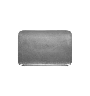 Plat bord rechthoekig grijs verglaasd x20 Shale Rak
