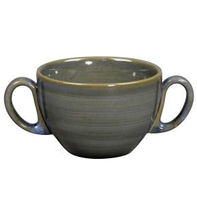 Tasse à bouillon Jade porcelaine 28 cl Ø 10,5 cm Rakstone Spot Rak
